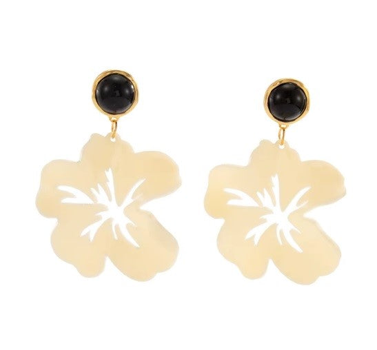 Aros “Flores Caladas” Colgantes – Diseño Floral Elegante para Mujer
