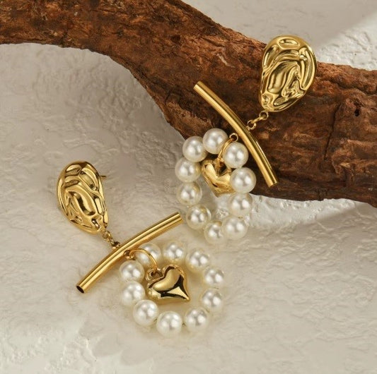 Aros “Círculo de Perlas” – Elegancia Atemporal