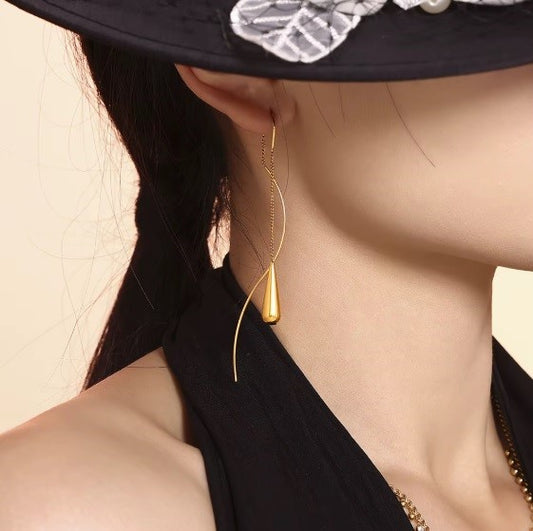 Aros"Cadena larga de goteo"