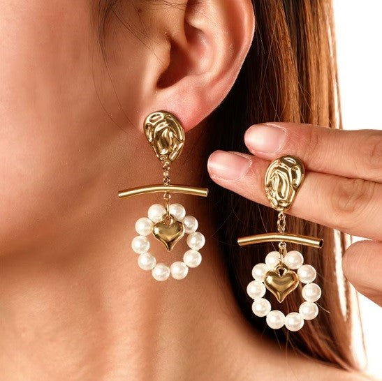 Aros “Círculo de Perlas”  – Elegancia Atemporal