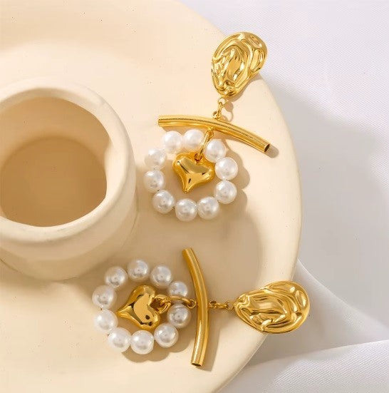 Aros “Círculo de Perlas”  – Elegancia Atemporal