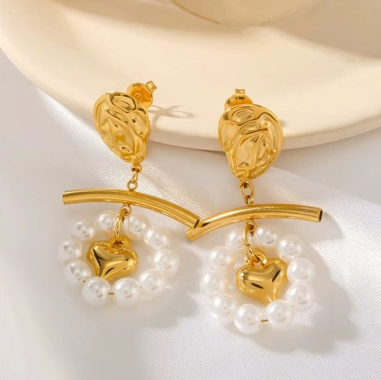 Aros “Círculo de Perlas”  – Elegancia Atemporal