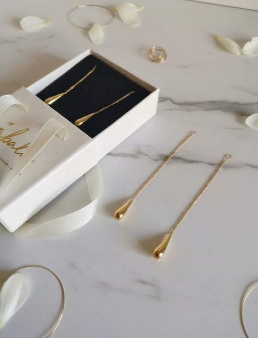 Aros"Cadena larga de goteo"