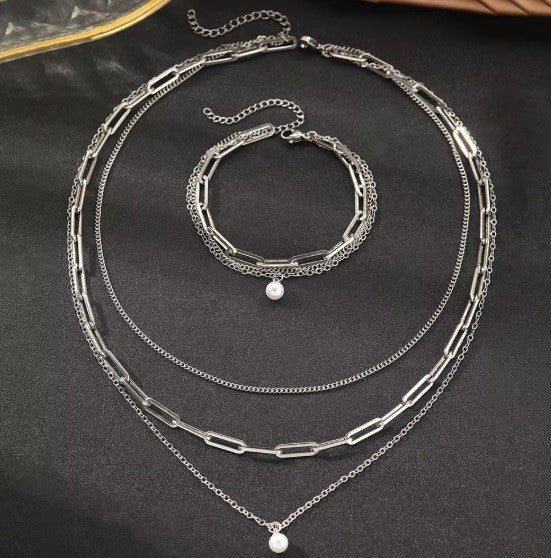 Conjunto "Cadena en capas"